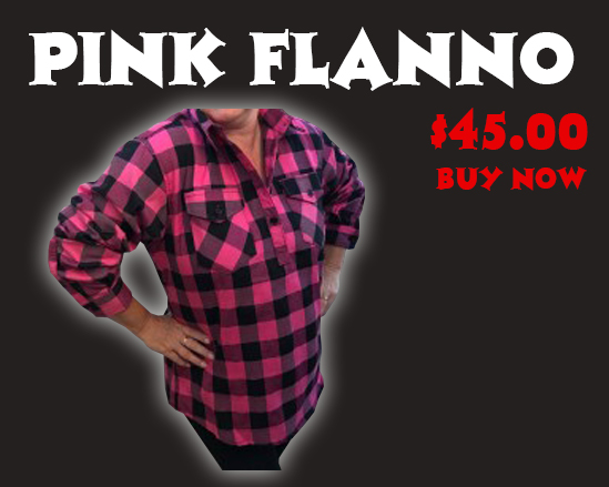 Pink Flanno $45.00